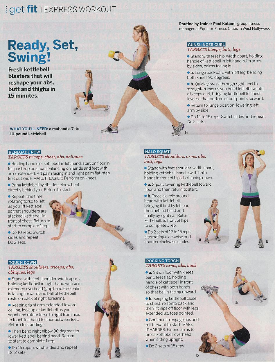 15-minute printable kettlebell workouts